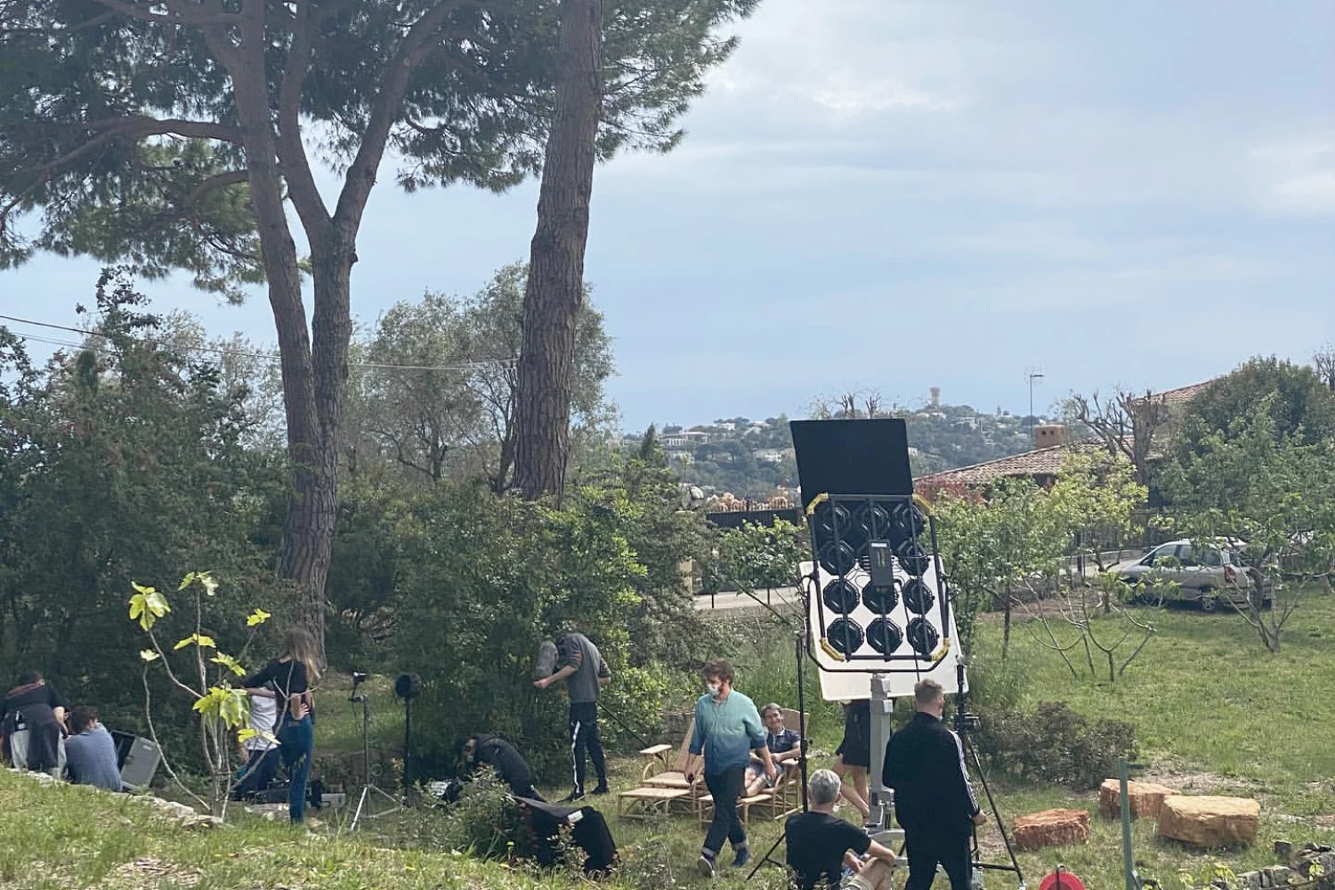 Tournage au Domaine des Encourdoules