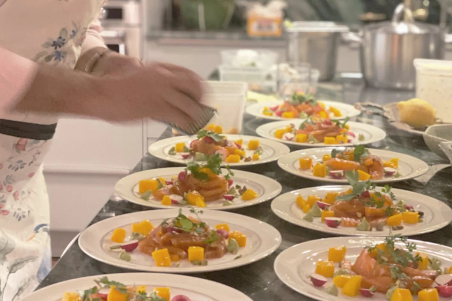 cuisine pour séminaire - Les Encourdoules